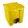 Pedal Bin - Front Step - Rubbermaid - Yellow - 30.3L